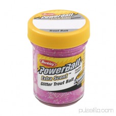 Berkley PowerBait Extra Scent 1.75 oz Glitter Trout Floating Bait, Sherbet 000904266